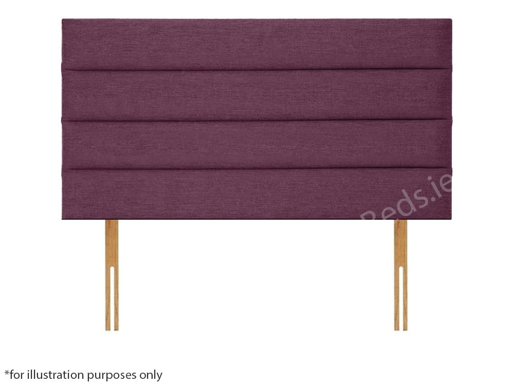 Apollo 5ft Dundee Headboard - Azzure Purple | Buy Online | Beds.ie