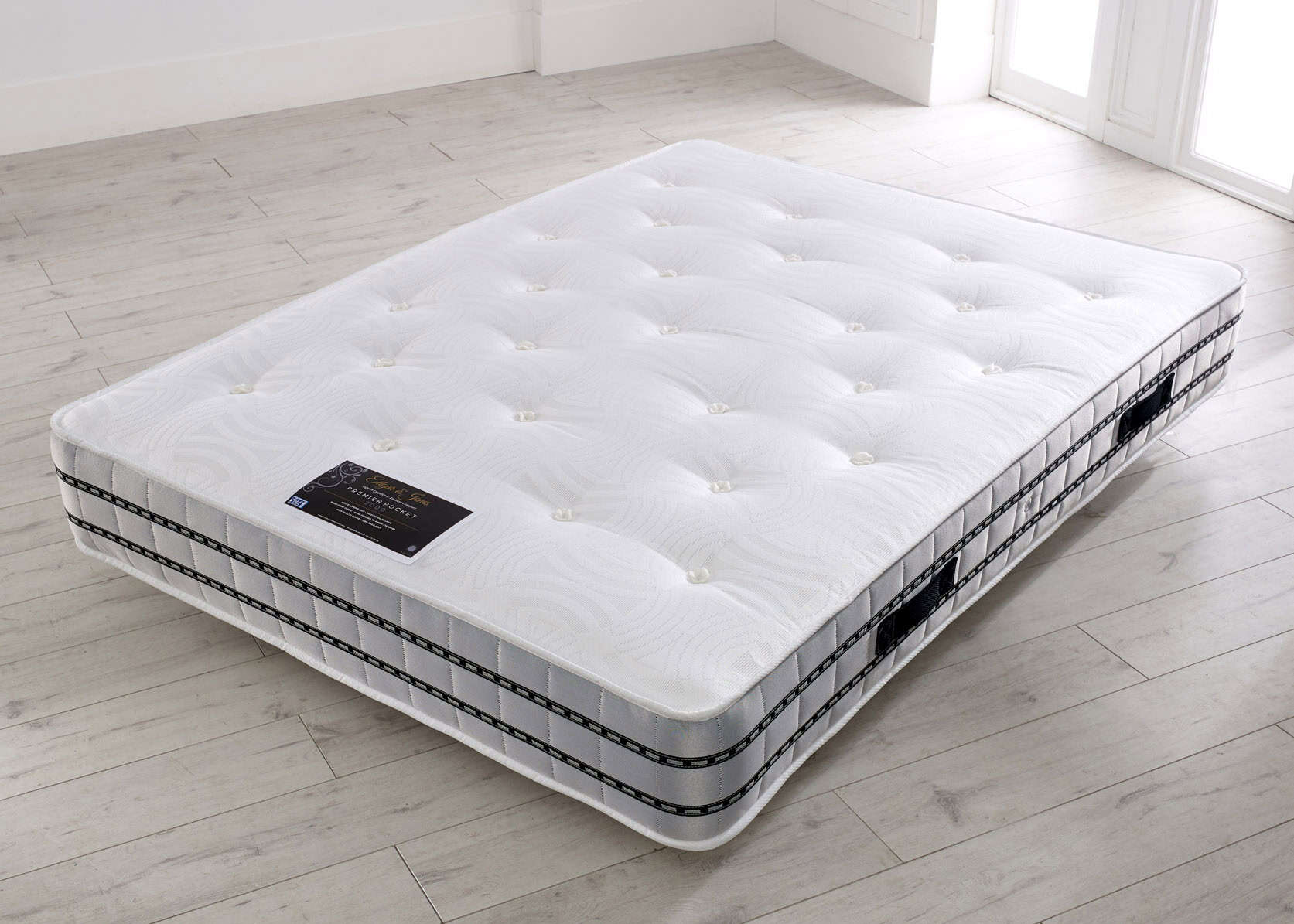 Edgar & Jones 3ft Premier Pocket 2000 Mattress - Image 2