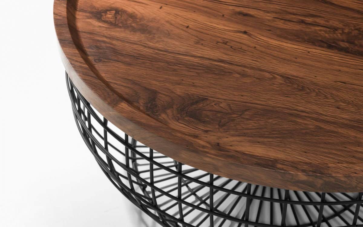 Smith Storage Coffee Table - Walnut - Image 3