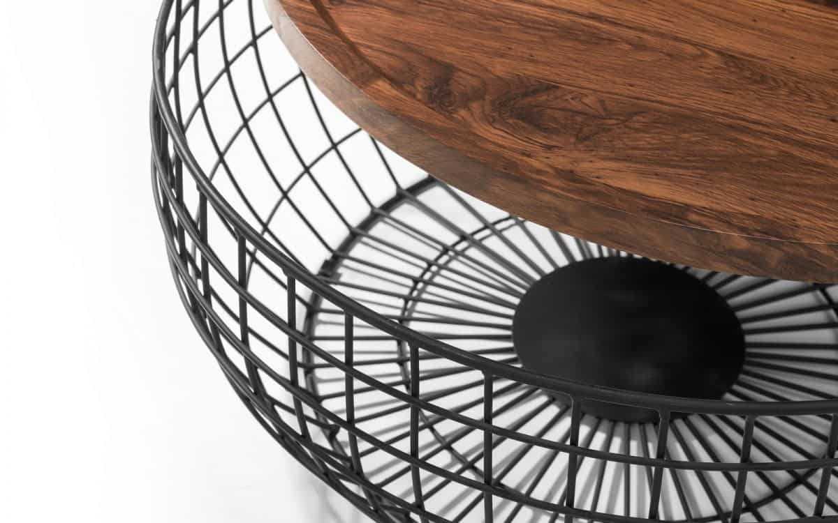 Smith Storage Coffee Table - Walnut - Image 4