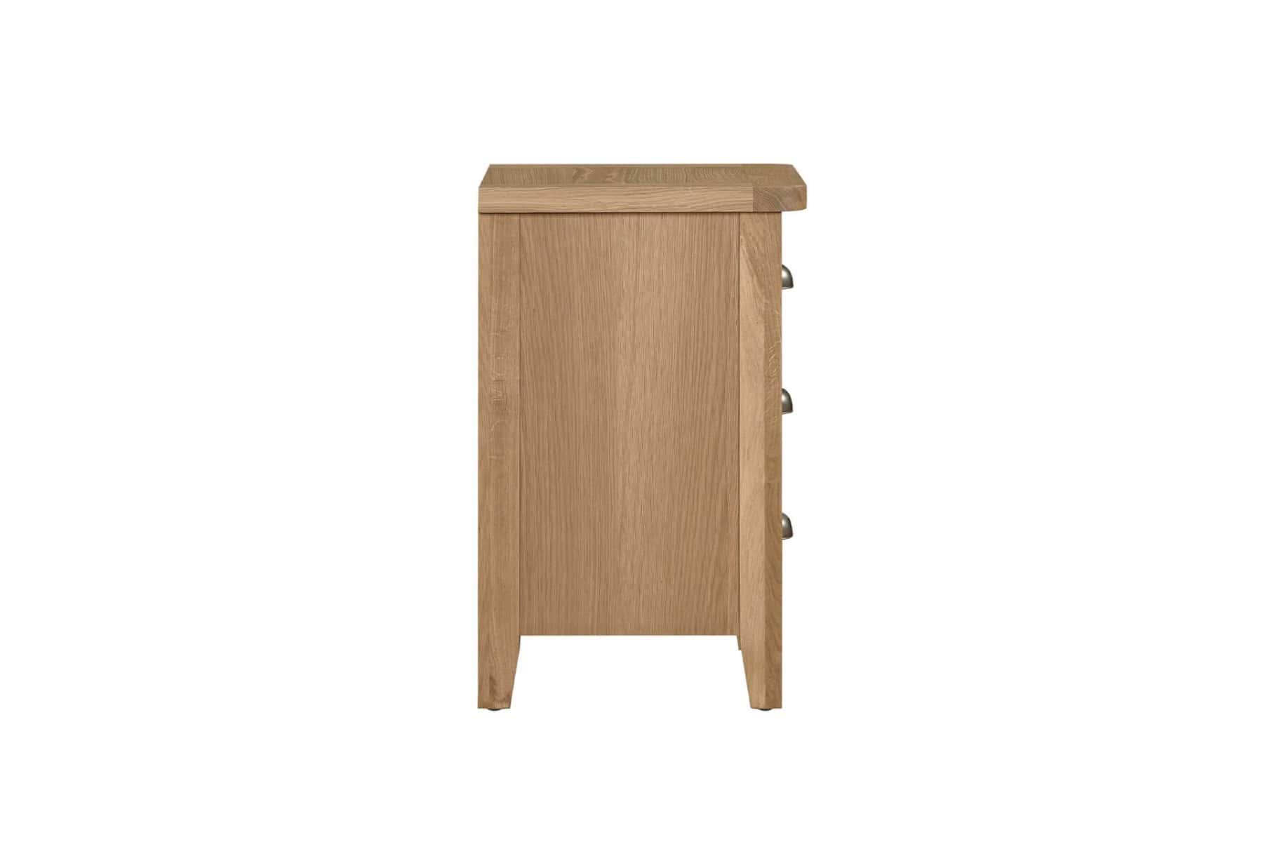 Marsden Bedside Table - Oak - Image 8