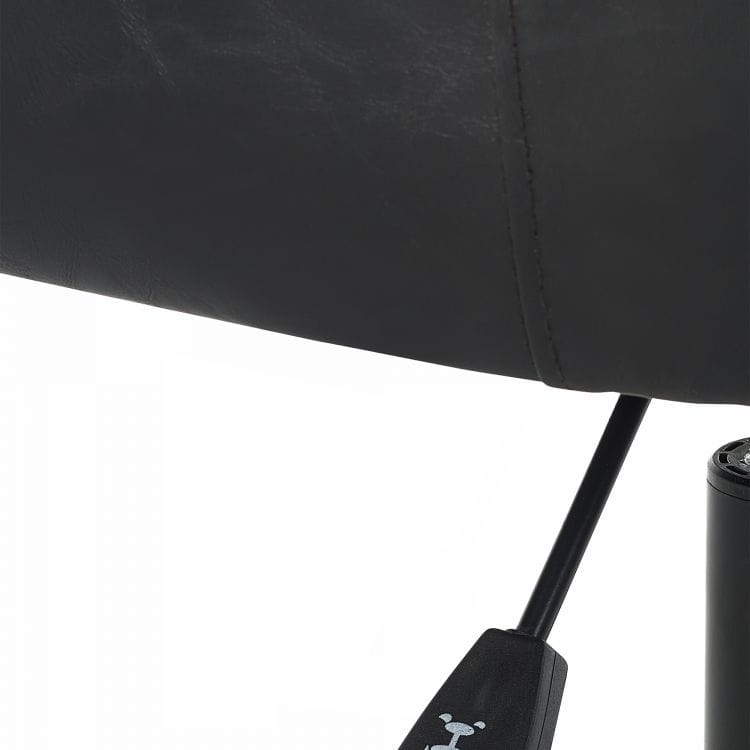 Watson Office Chair - Black Faux Leather - Image 12