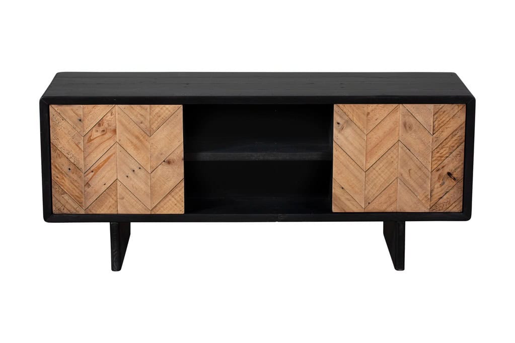 Baker Furniture Franklin TV Unit - Chevron - Image 2
