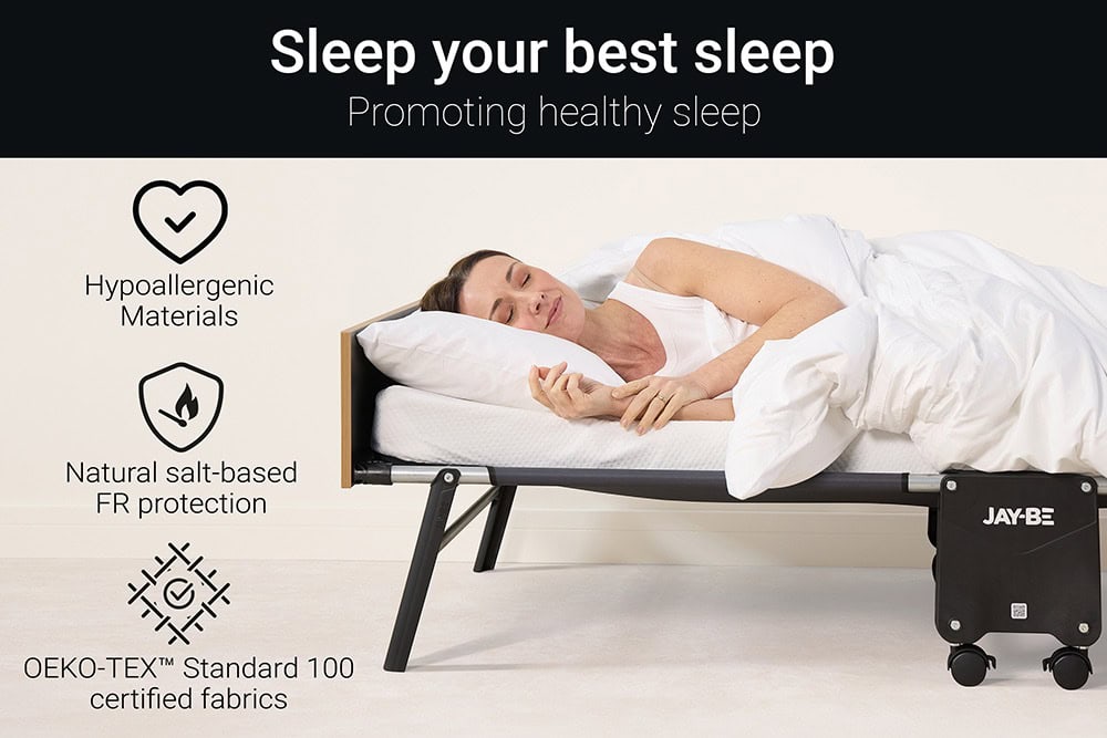Jaybe Grand 2ft6 Folding Bed with e-Pocket Mattress - 126805 - Image 6