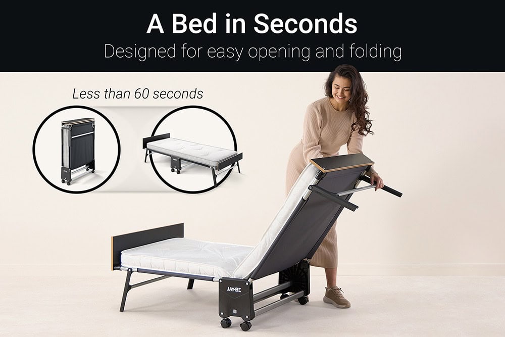 Jaybe Grand 2ft6 Folding Bed with e-Pocket Mattress - 126805 - Image 8