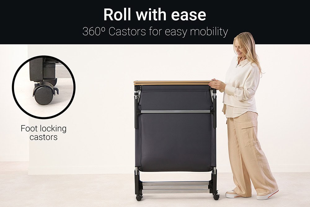 Jaybe Grand 2ft6 Folding Bed with e-Pocket Mattress - 126805 - Image 9