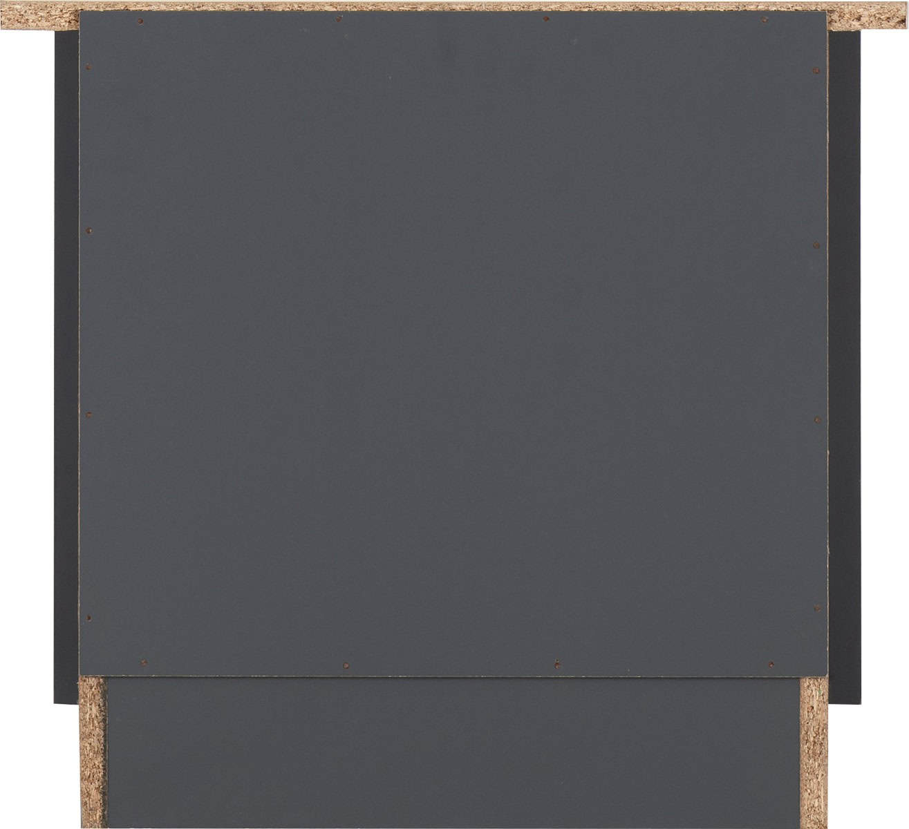 Portland 2 Drawer Bedside - Grey & Oak - Image 5