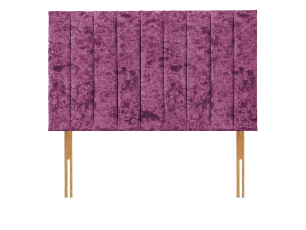 Apollo 6ft Dartford Headboard - Glitz Purple | Buy Online | Beds.ie