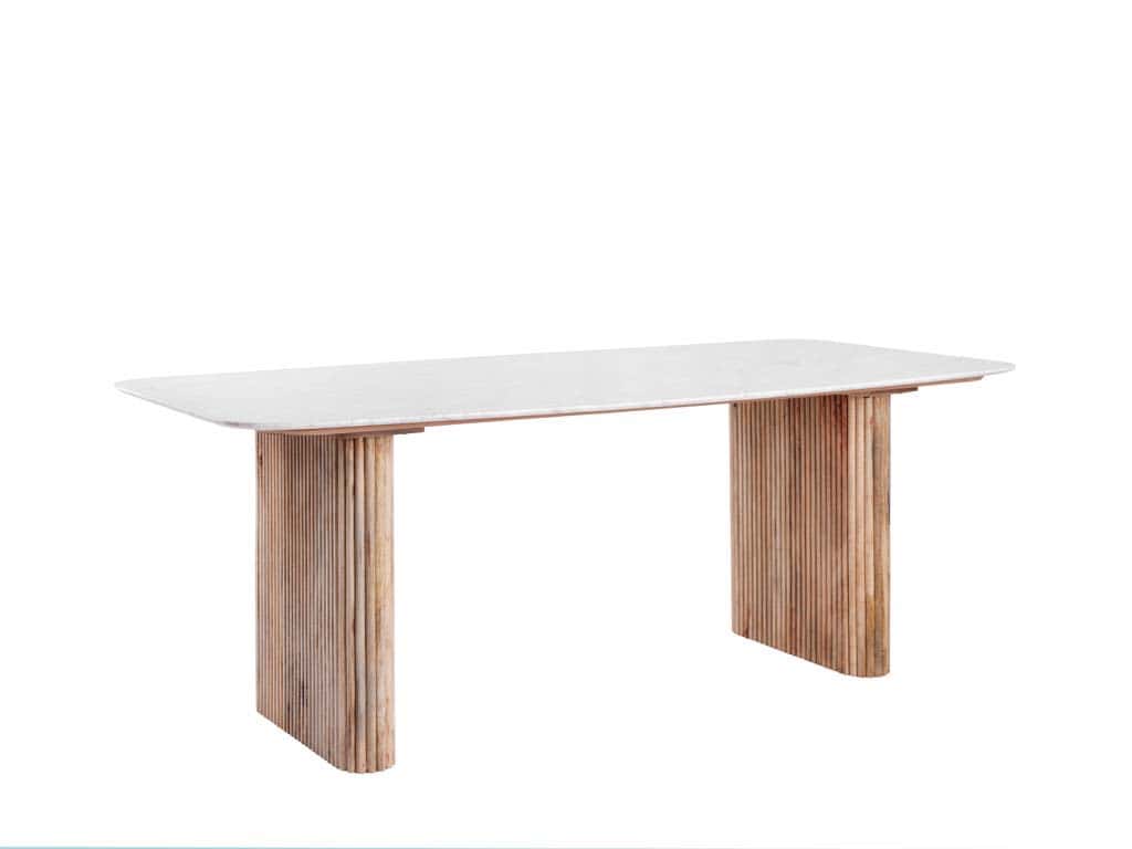 Baker Furniture Reed Dining Table - Mango Wood | Buy Online | Beds.ie