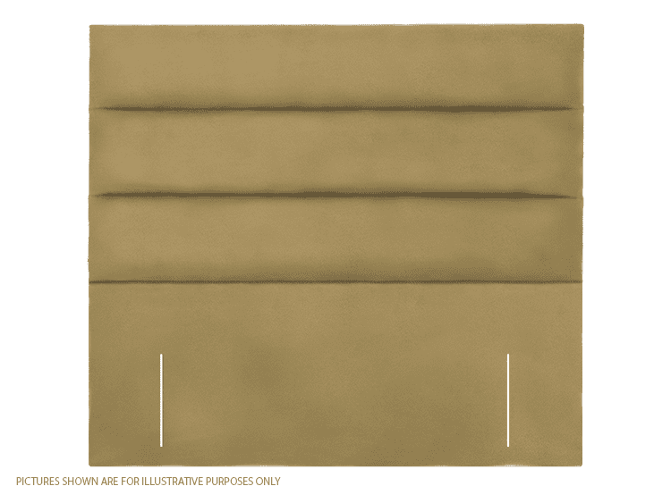 Apollo 4ft6 Paris Headboard - Velvet Sand | Buy Online | Beds.ie