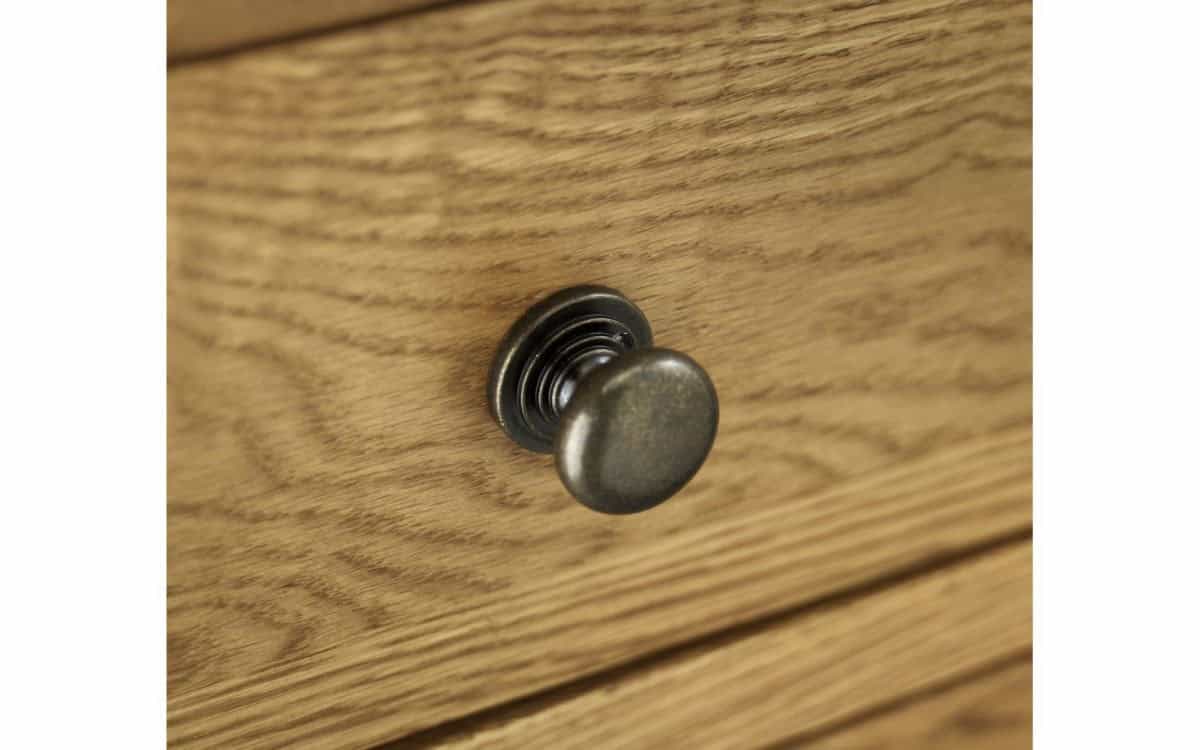 Marine 3 Door Wardrobe - Oak - Image 2