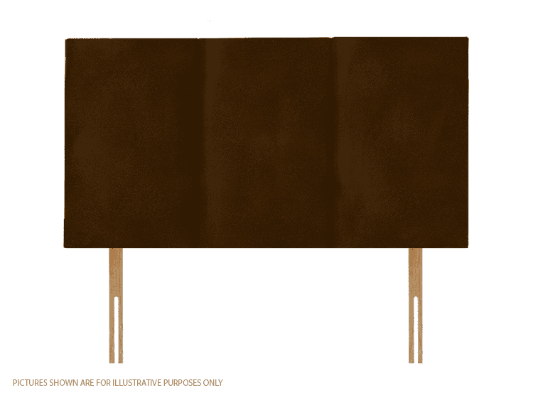 Apollo 6ft Southport Headboard - Velvet Brown | Buy Online | Beds.ie