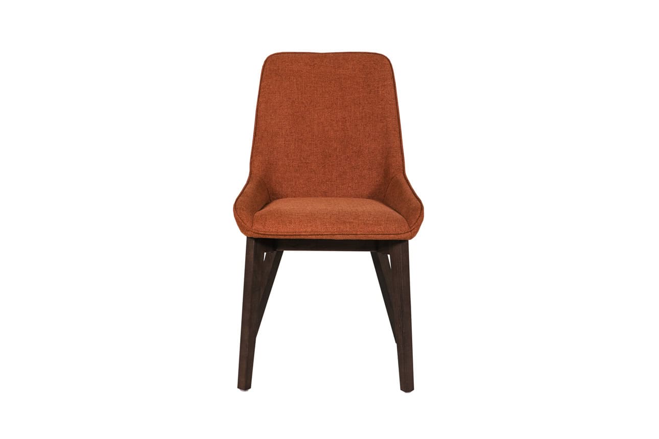Axton Dining Chair (Pair) - Rust - Image 2