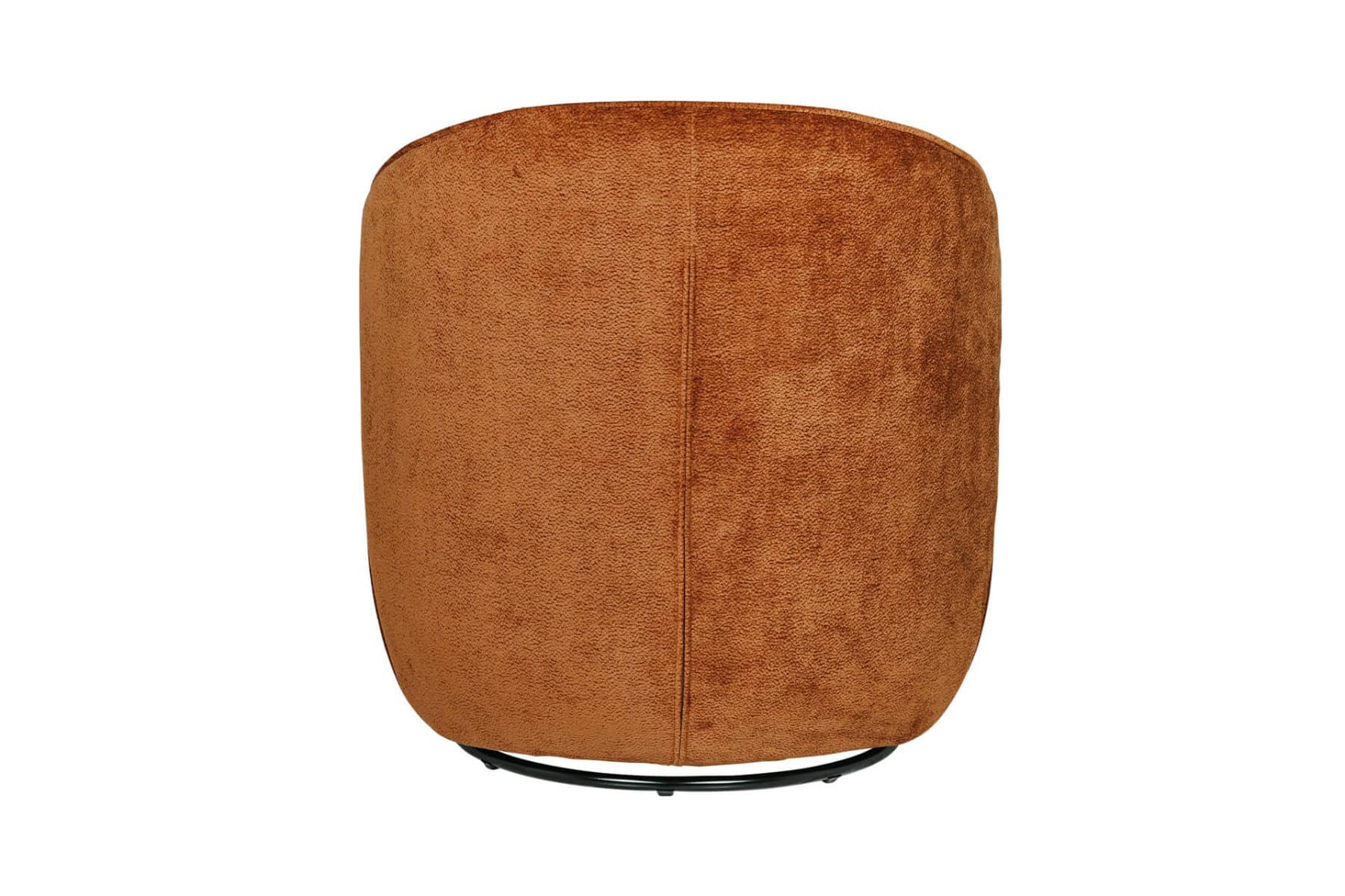 Edie Swivel Accent Chair - Rust - Image 4