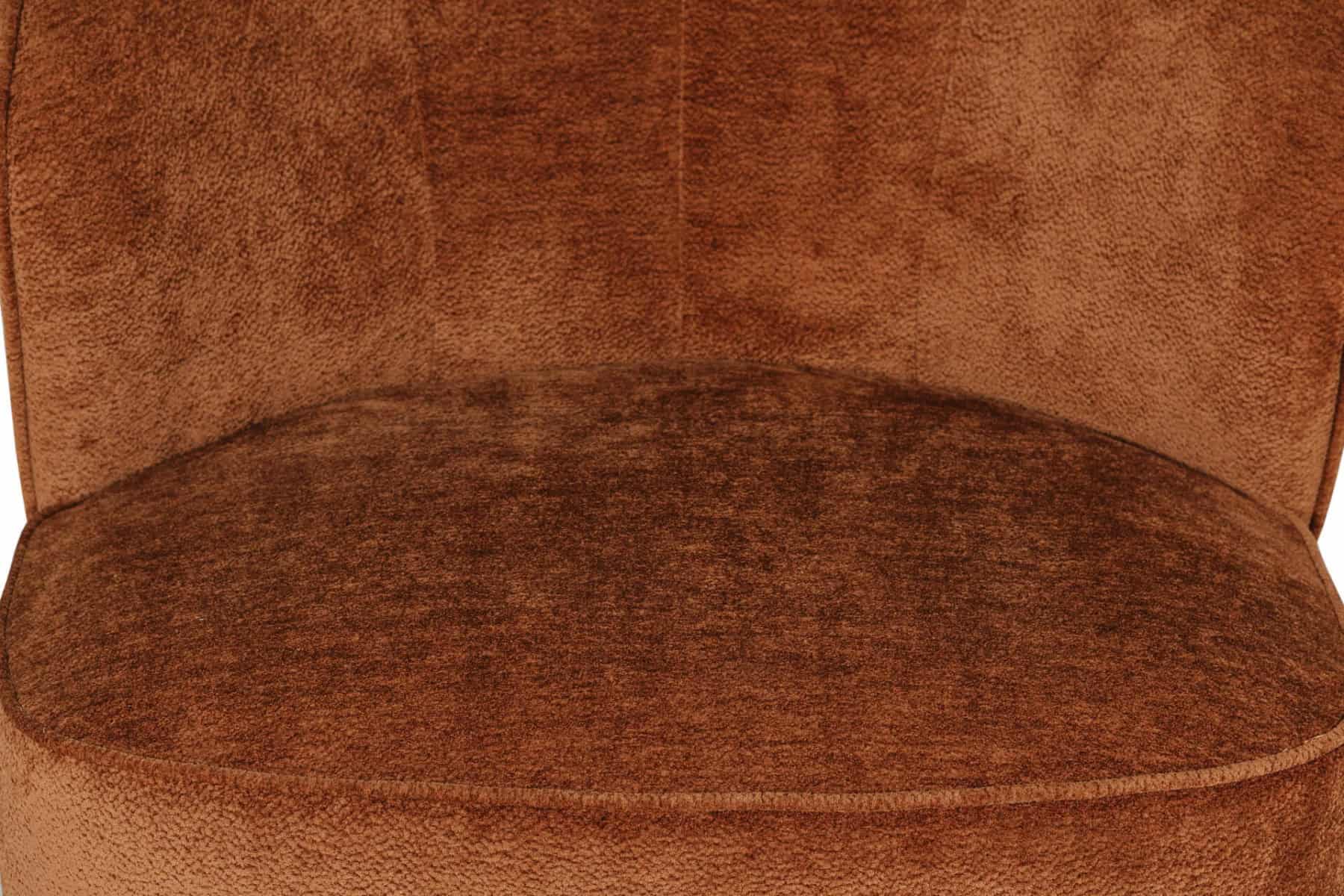 Edie Swivel Accent Chair - Rust - Image 6