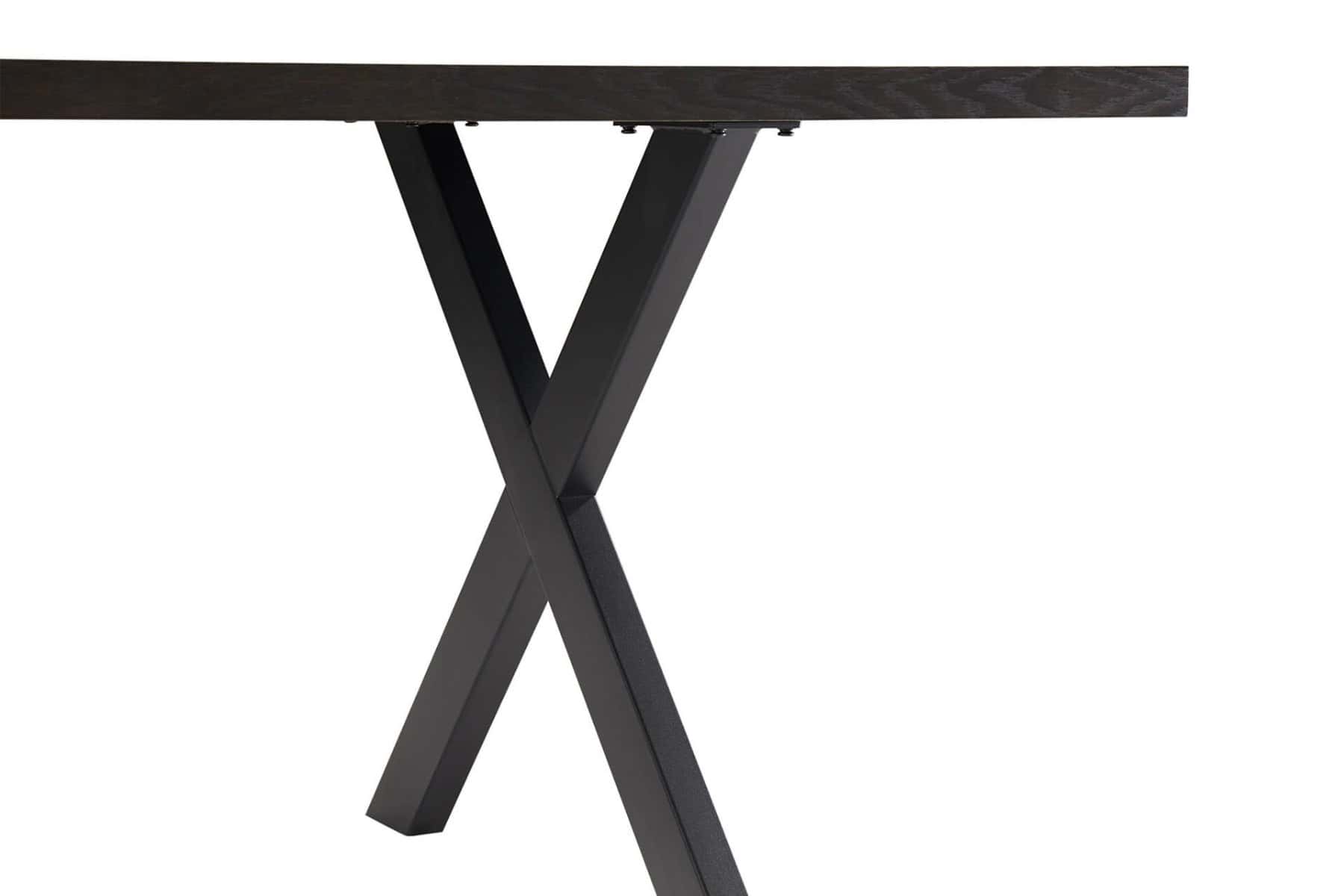 Nate Dining Table 1800 - Smoked Oak - Image 3