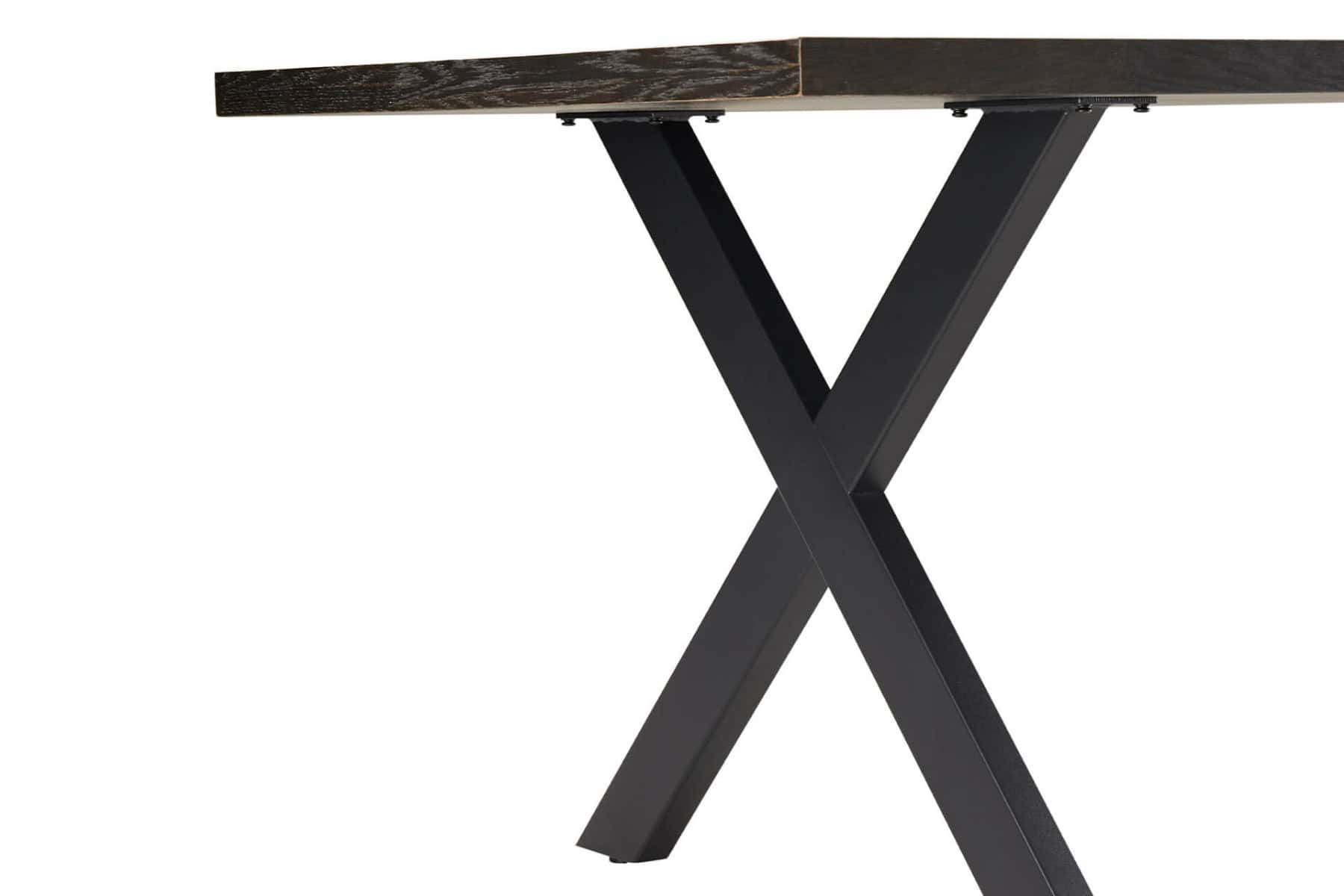 Nate Dining Table 1800 - Smoked Oak - Image 4