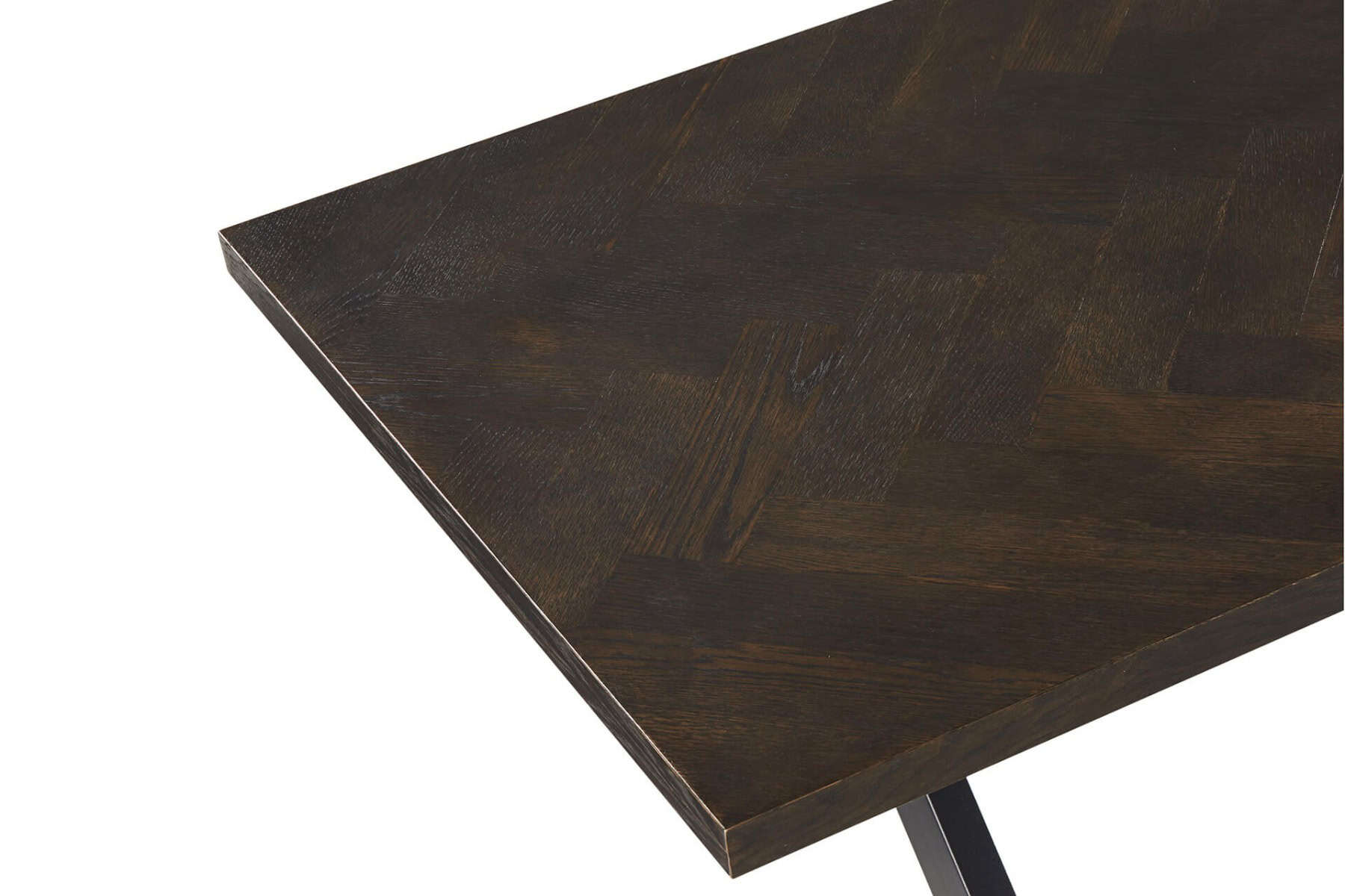 Nate Dining Table 1800 - Smoked Oak - Image 5
