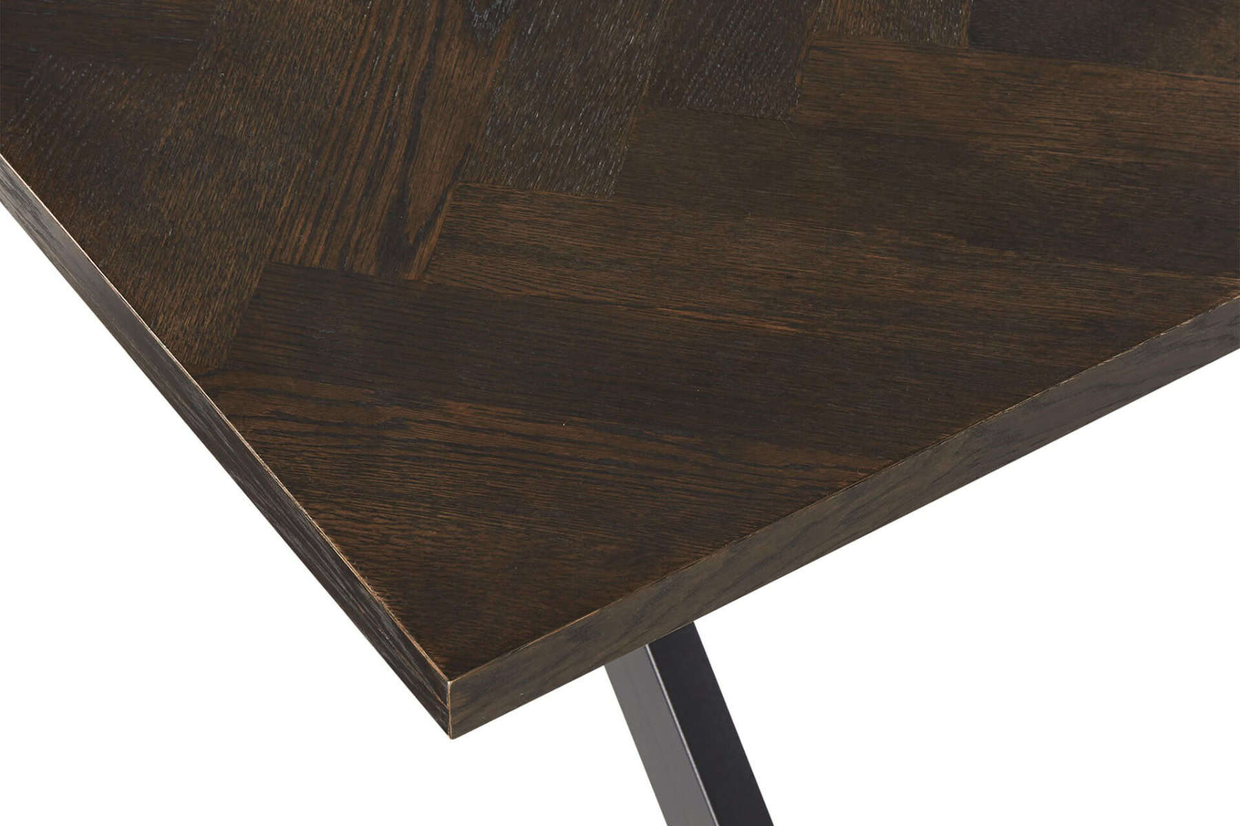 Nate Dining Table 1800 - Smoked Oak - Image 6