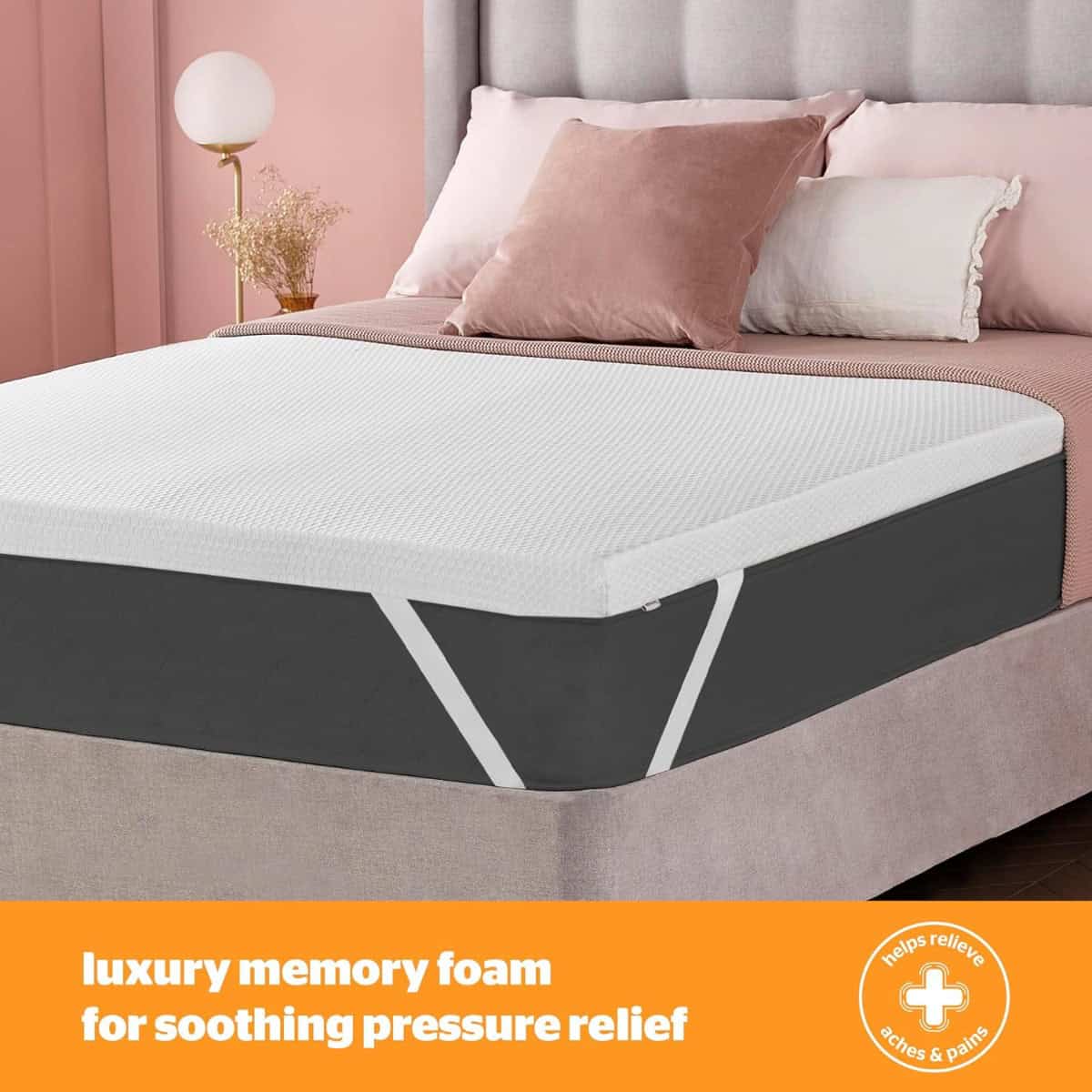 Silentnight Impress Memory Foam Mattress Topper - 3ft Single - Image 5