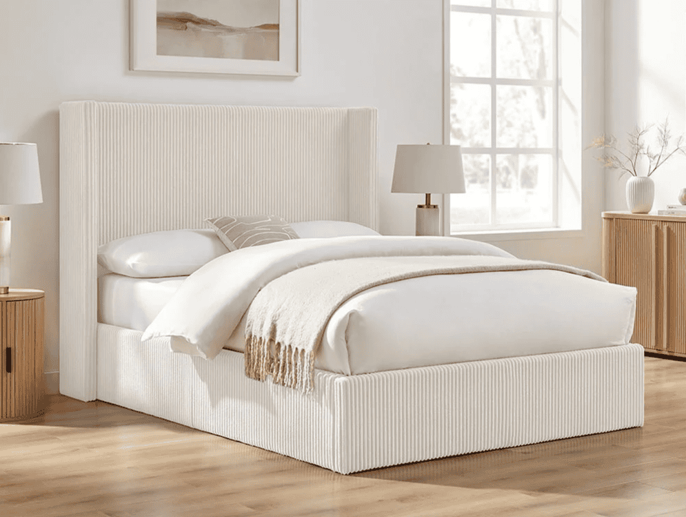 Limelight Gemini 5ft Ottoman - Natural | Buy Online | Beds.ie
