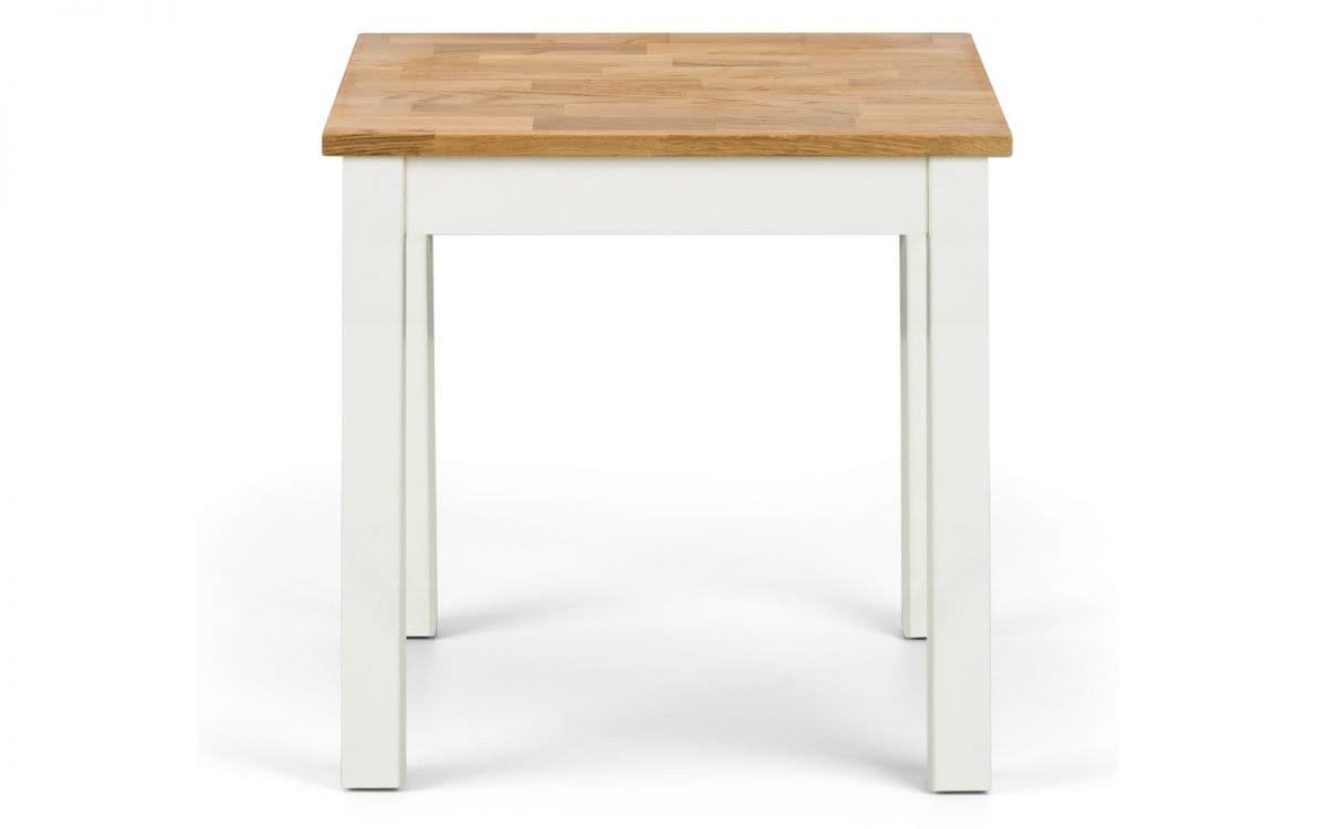 Essen Lamp Table - Ivory & Oak - Image 2