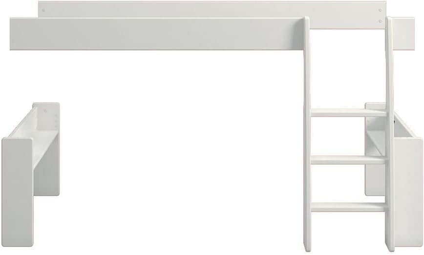 For Kids Single Bed to Midsleeper Kit - White | Buy Online | Beds.ie