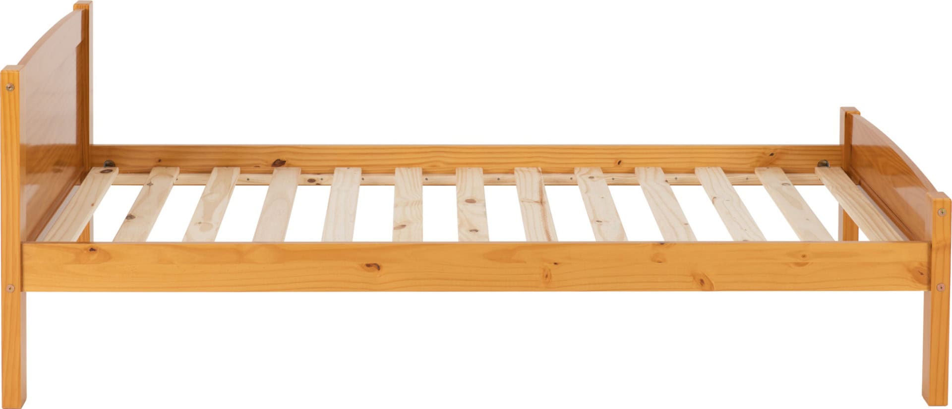 Amber 3ft Bedframe - Antique Pine - Image 5