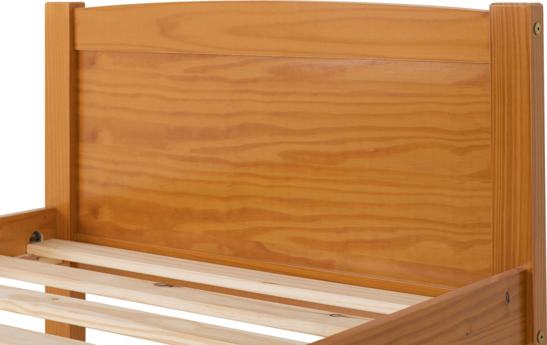 Amber 3ft Bedframe - Antique Pine - Image 6