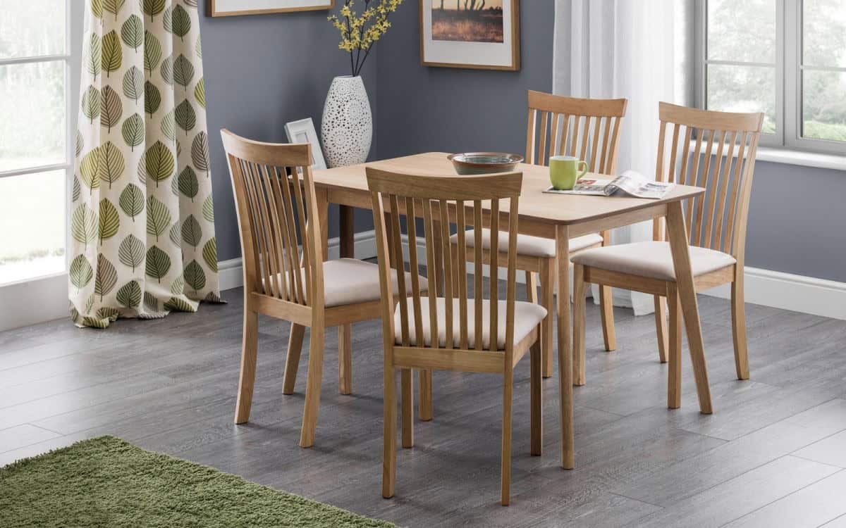 Ludlow Dining Table - Oak | Buy Online | Beds.ie
