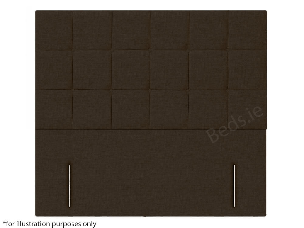 Apollo 5ft Venice Headboard - Azzure Brown | Buy Online | Beds.ie