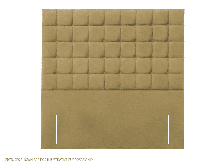 Apollo 4ft Prague Headboard - Velvet Sand | Buy Online | Beds.ie