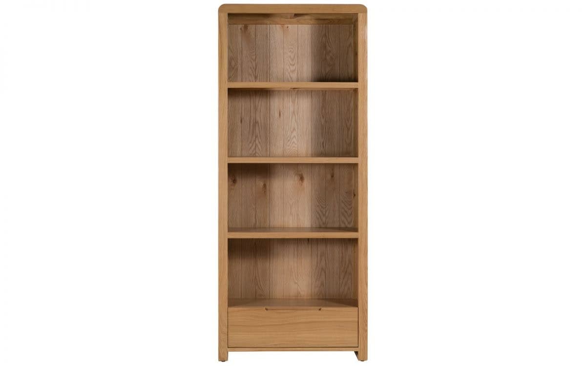 Malo Tall Bookcase - Waxed Oak | Buy Online | Beds.ie
