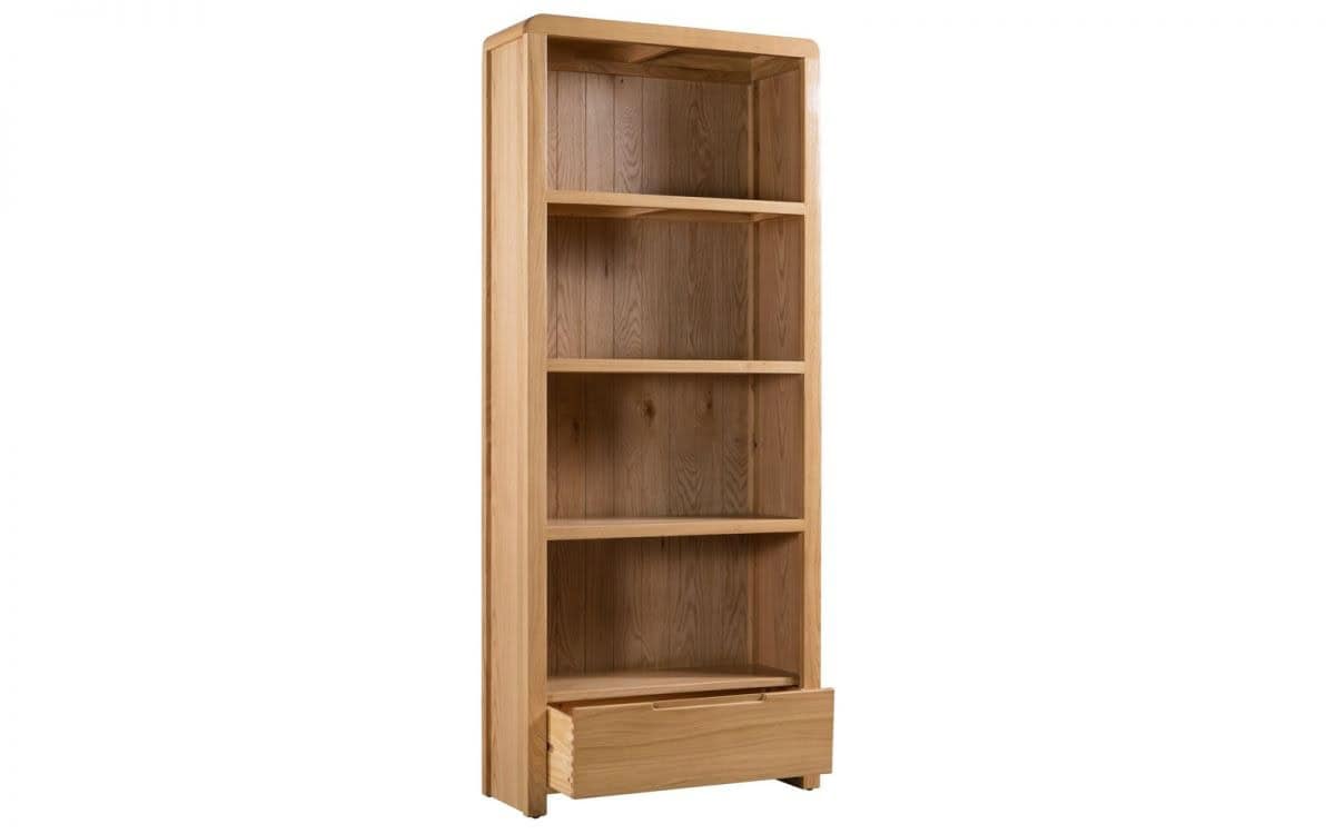 Malo Tall Bookcase - Waxed Oak - Image 2