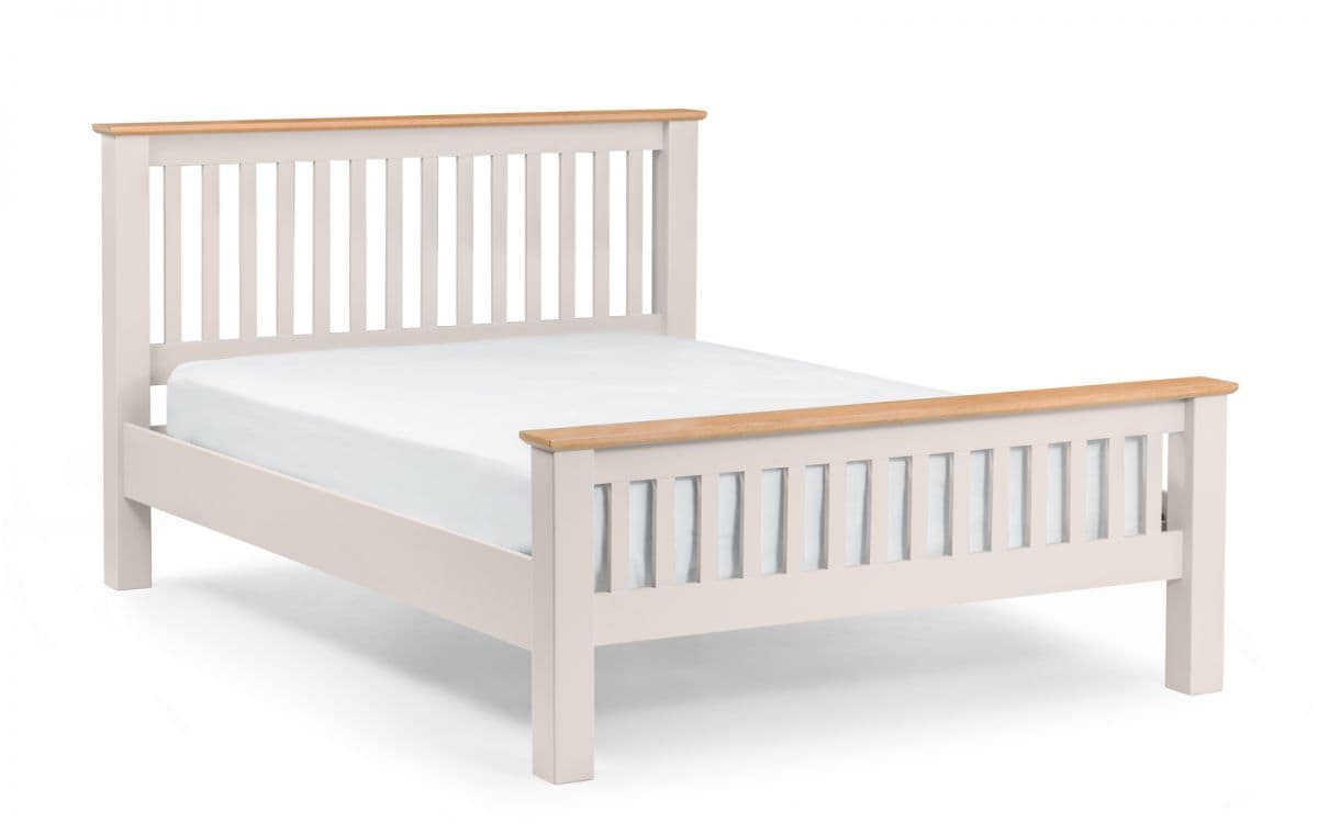 Hayley 4ft6 High End Bedframe - Elephant Grey | Buy Online | Beds.ie