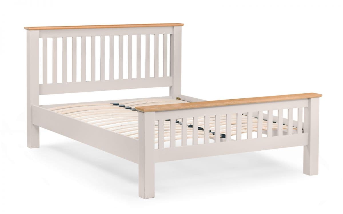 Hayley 4ft6 High End Bedframe - Elephant Grey - Image 3