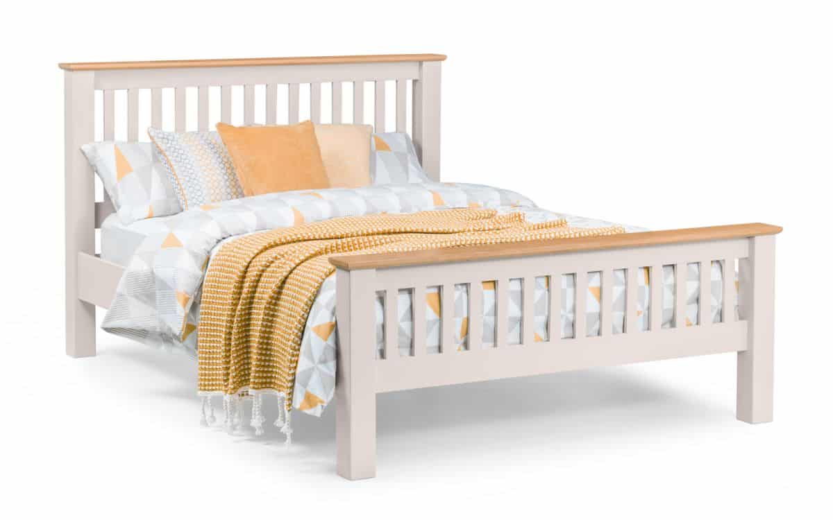 Hayley 4ft6 High End Bedframe - Elephant Grey - Image 4