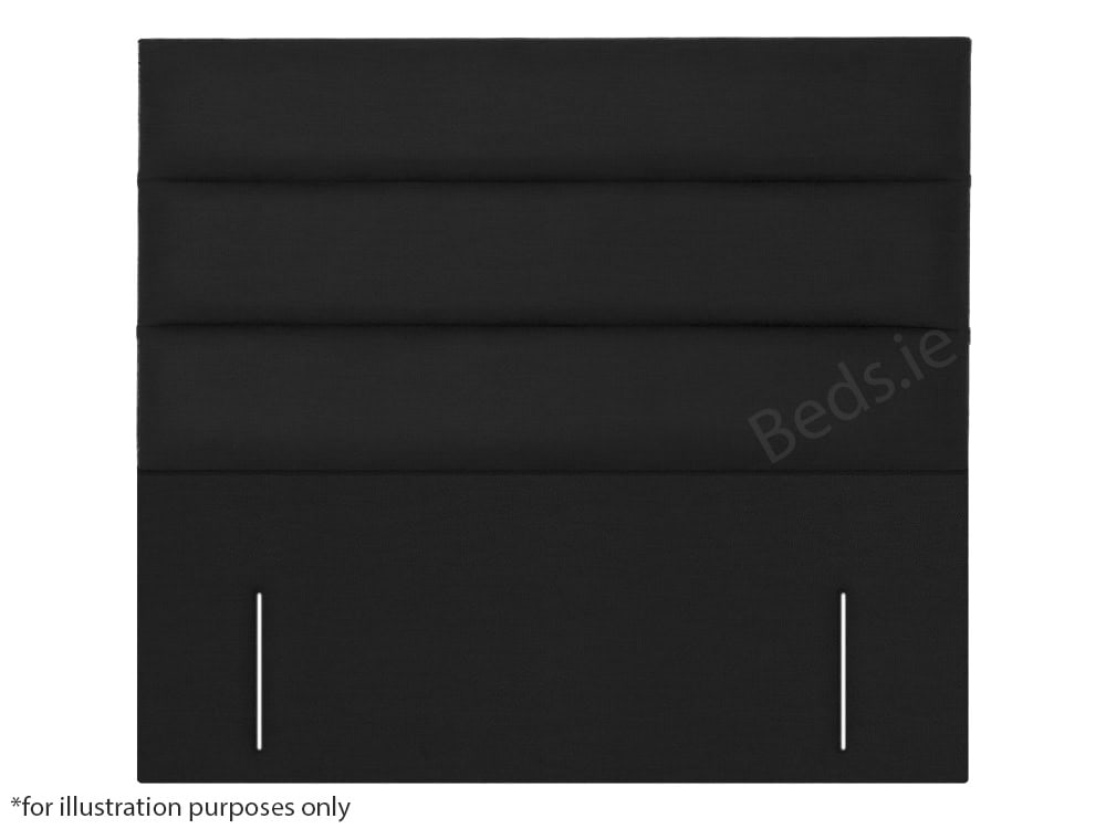Apollo 3ft6 Paris Headboard - Azzure Black | Buy Online | Beds.ie