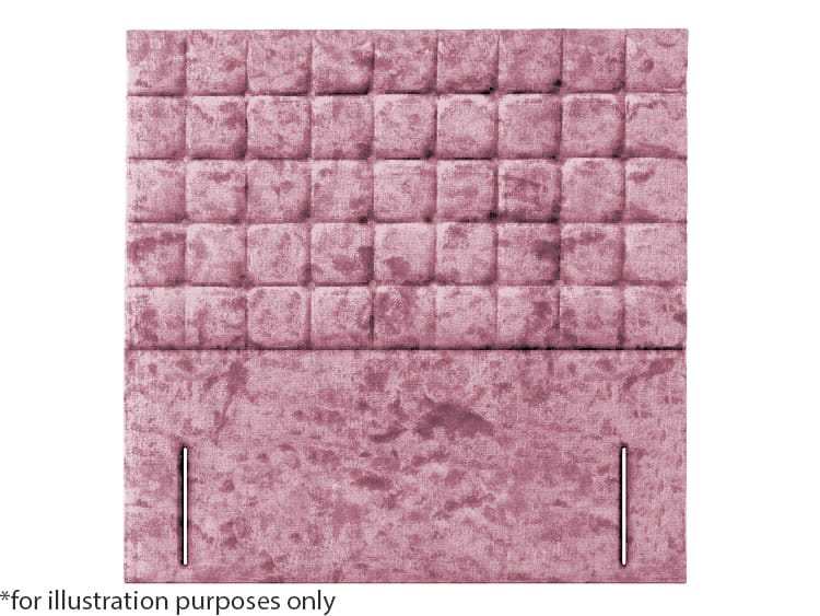 Apollo 2ft6 Prague Headboard - Glitz Pink | Buy Online | Beds.ie