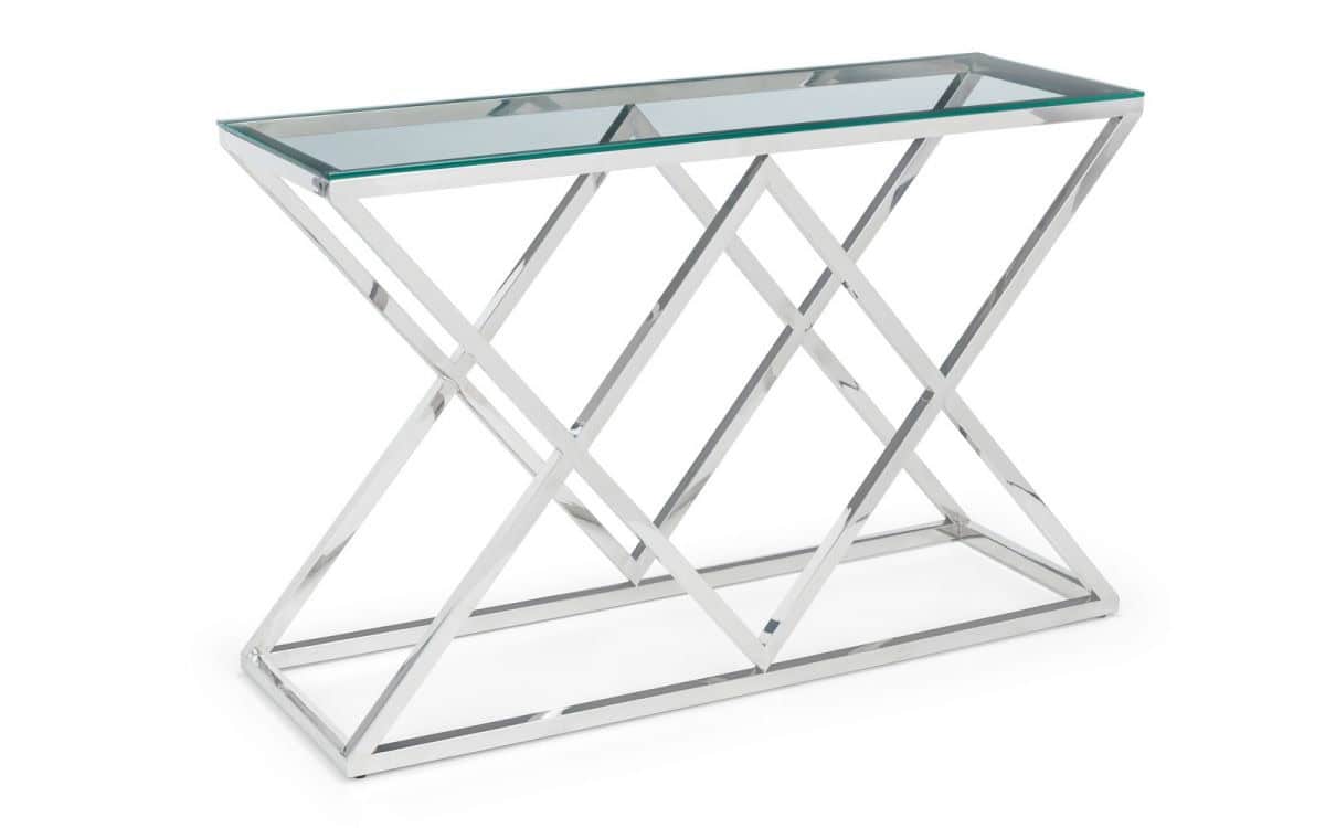 Toulouse Console Table - Chrome | Buy Online | Beds.ie