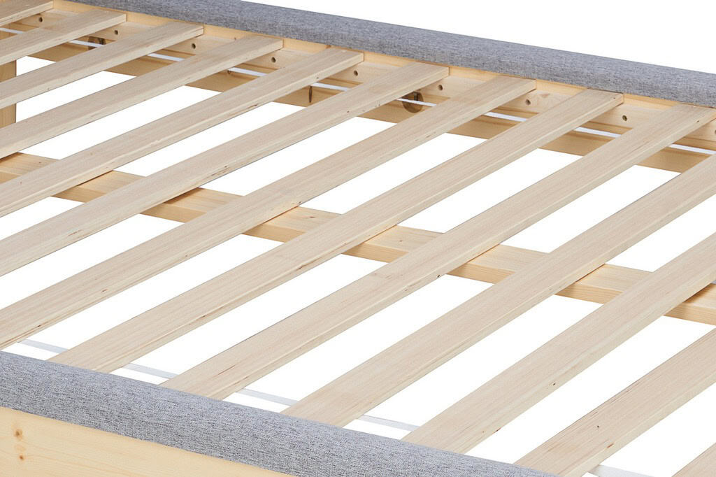 4ft6 Ezra Bedframe - Grey & Oak - Image 11