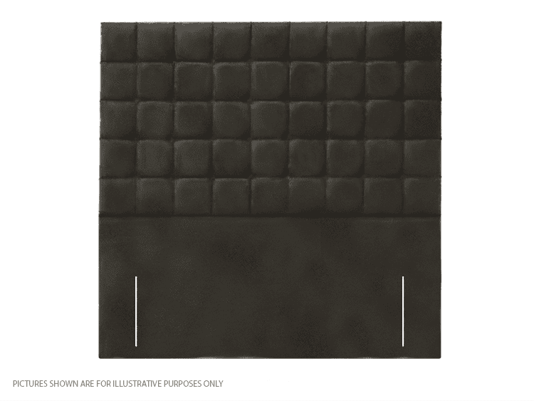 Apollo 3ft Prague Headboard - Velvet Dark Grey | Buy Online | Beds.ie