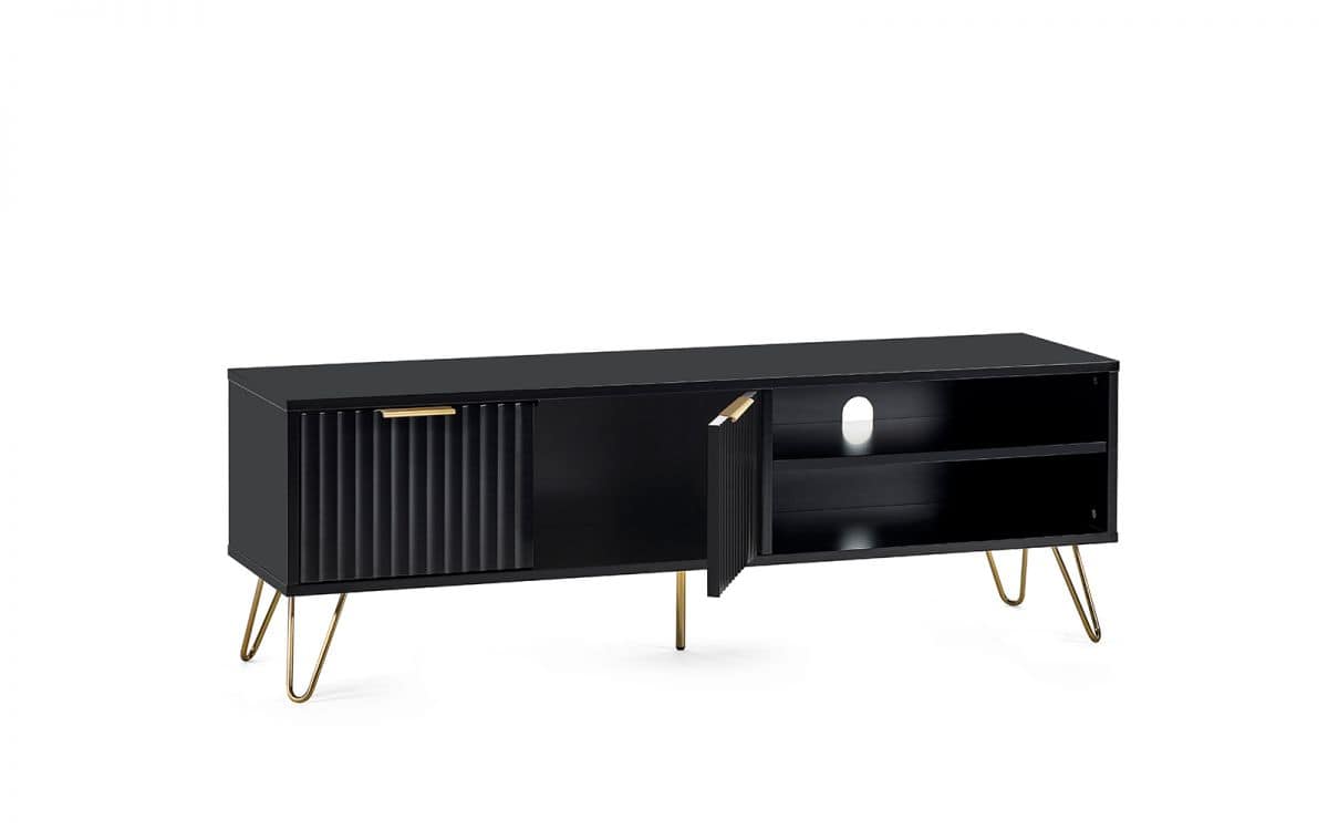 Murphy TV Unit - Matte Black - Image 3