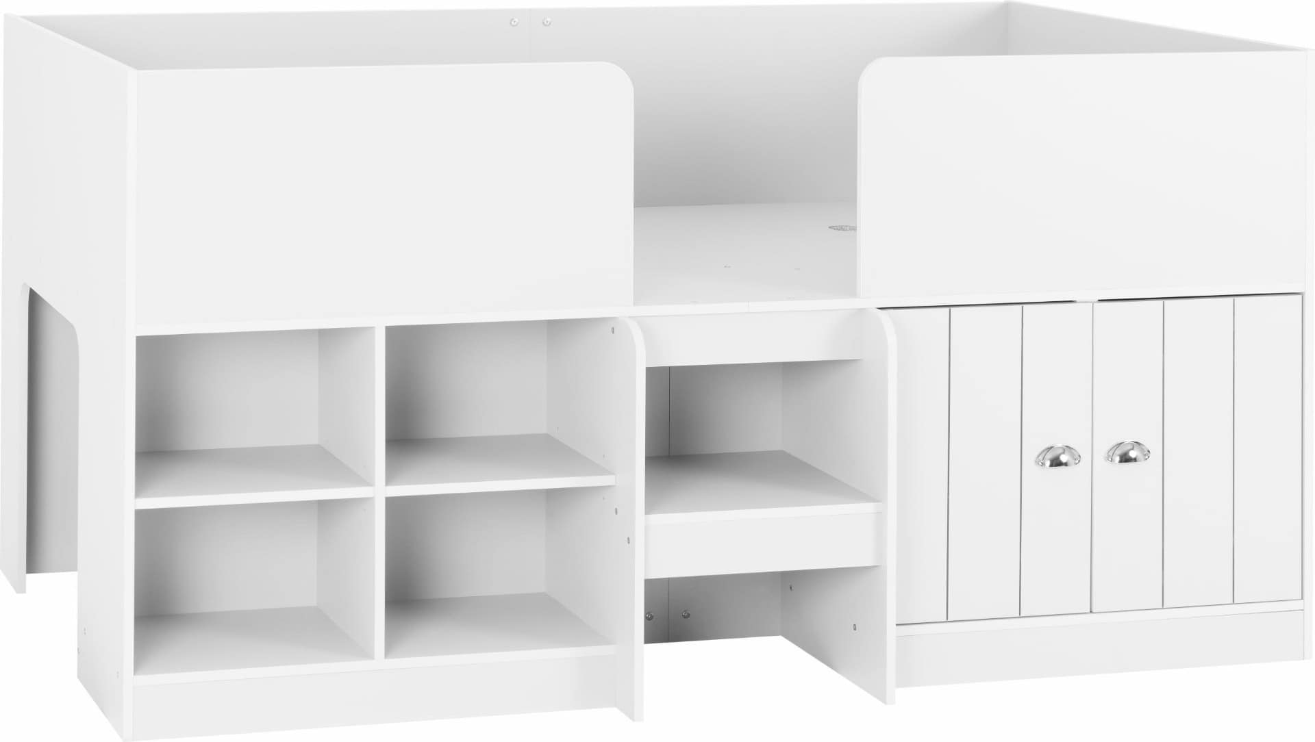 Orlando Low Sleeper Bed - White - Image 3
