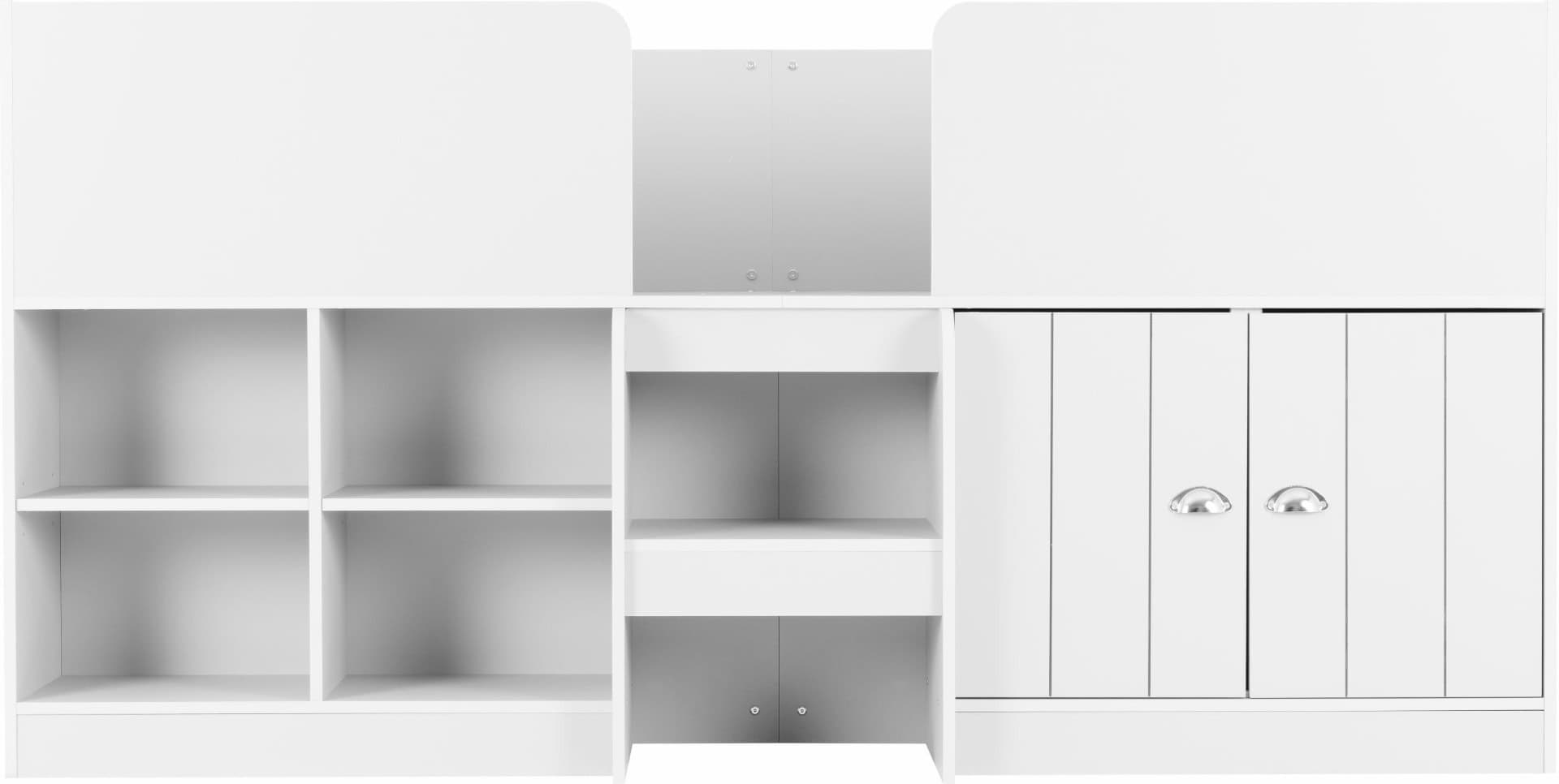 Orlando Low Sleeper Bed - White - Image 5