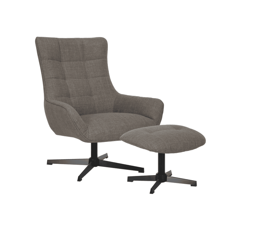 Morgan Swivel Recliner - Dark Grey | Buy Online | Beds.ie