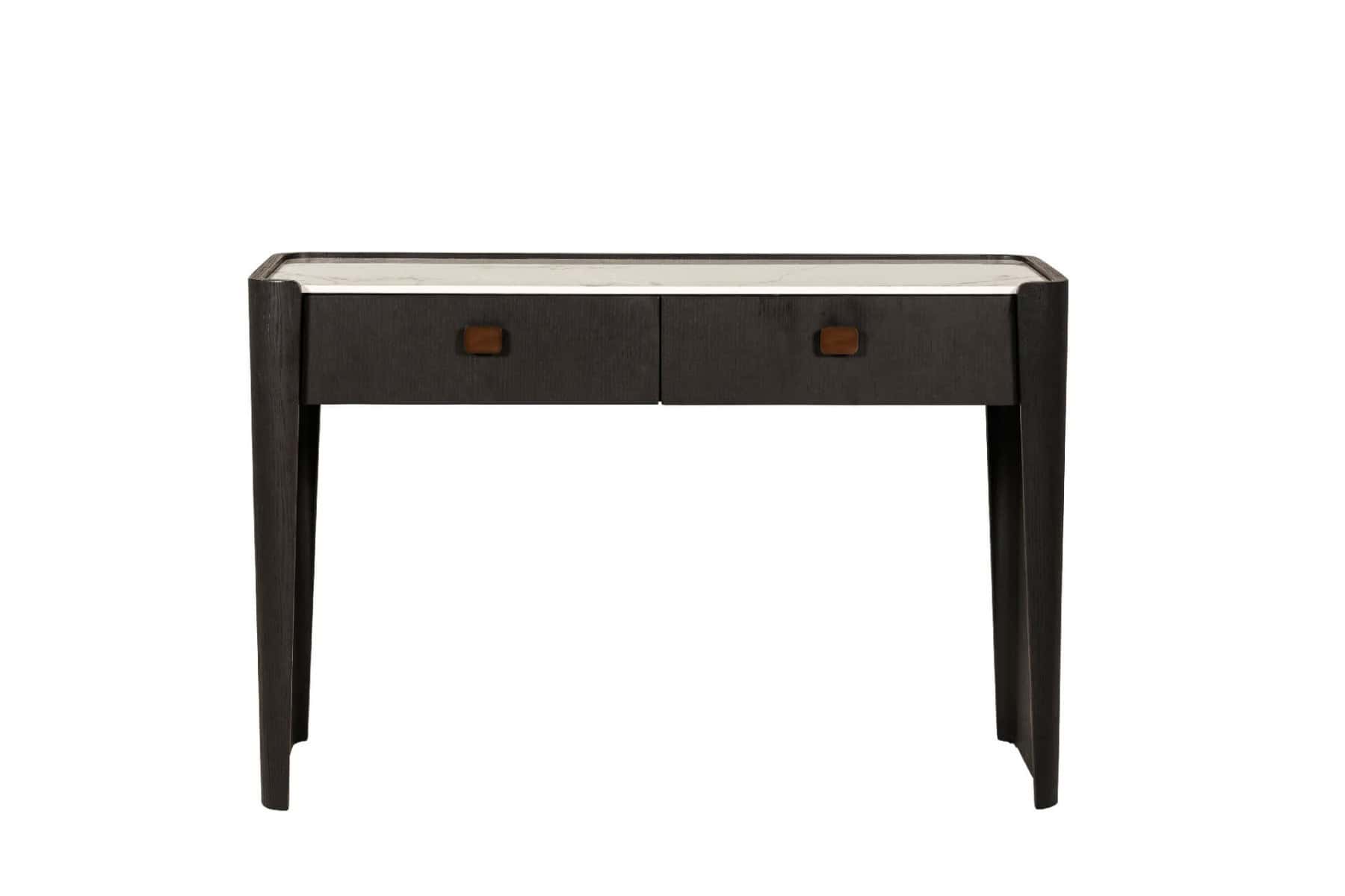 Rhodes 2 Drawer Dressing Table - Ebony - Image 3