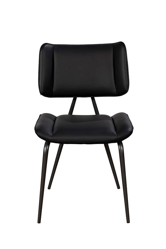 Jack Dining Chair (Pair) - Black - Image 2
