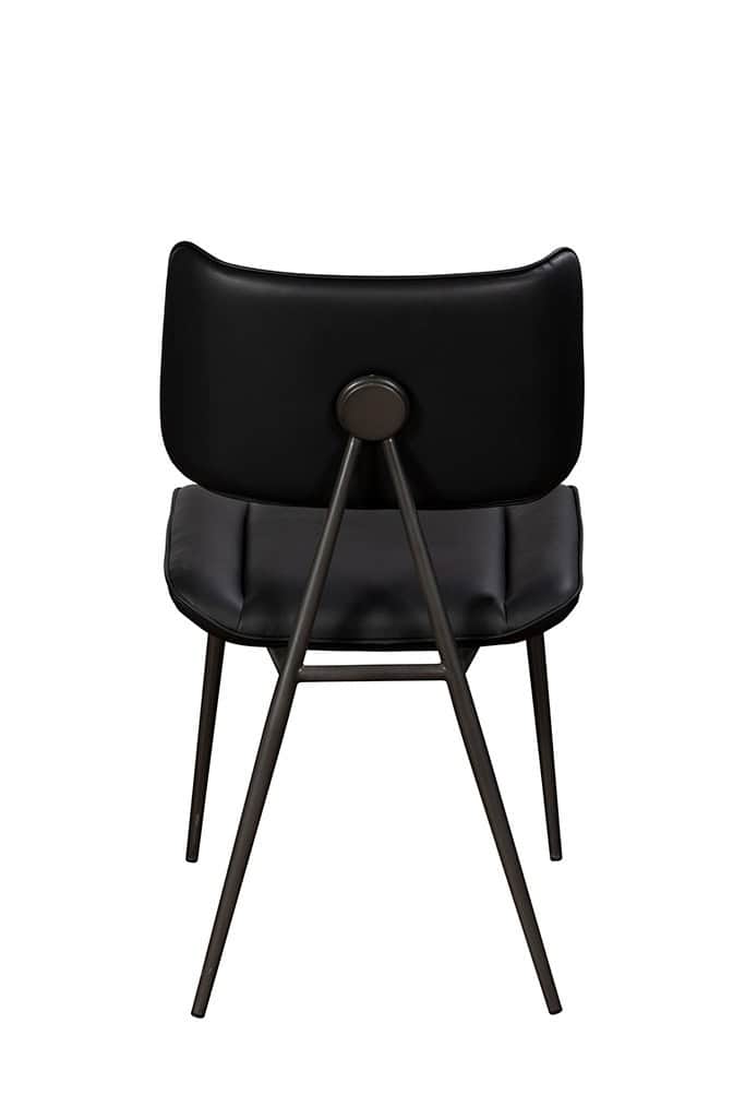 Jack Dining Chair (Pair) - Black - Image 3
