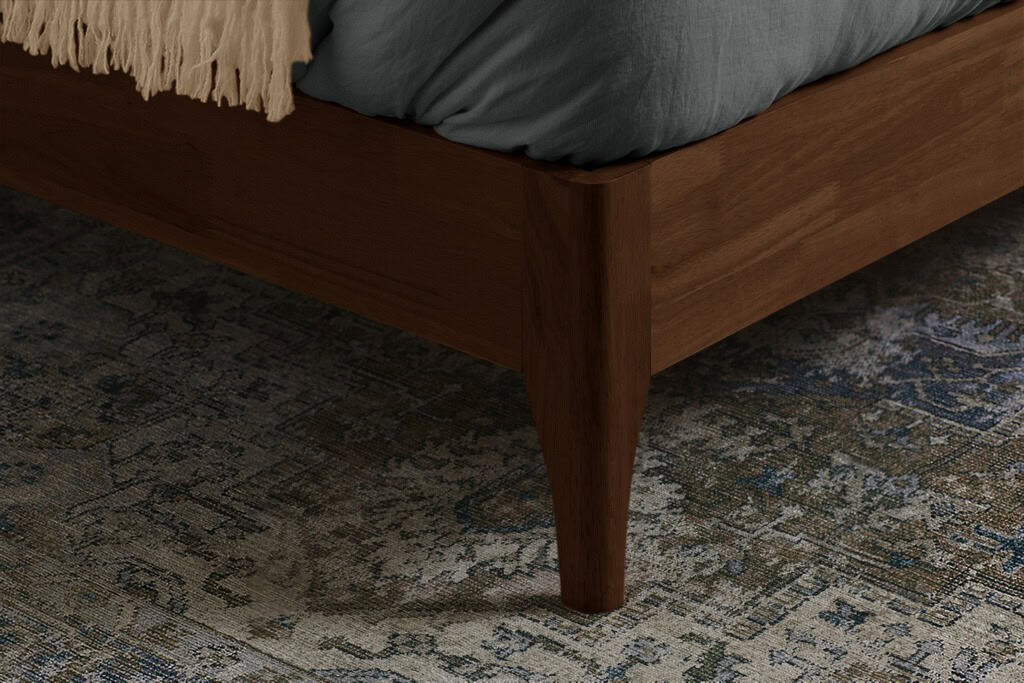 5ft Halfden Fabric Bedframe - Grey - Image 4